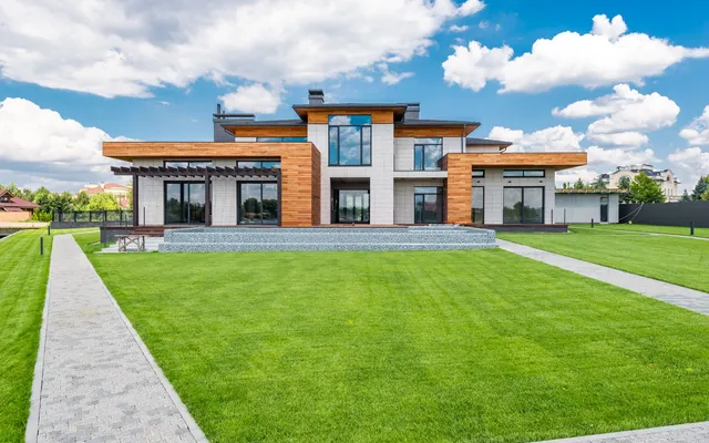 An unusual architect-designed home that stands out from its neighborhood