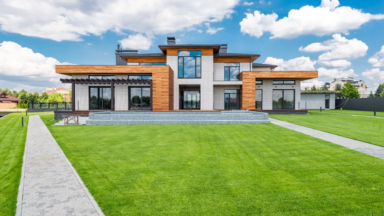 An unusual architect-designed home that stands out from its neighborhood